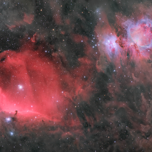 IC434 & M42