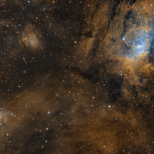 NGC7635 & 7538